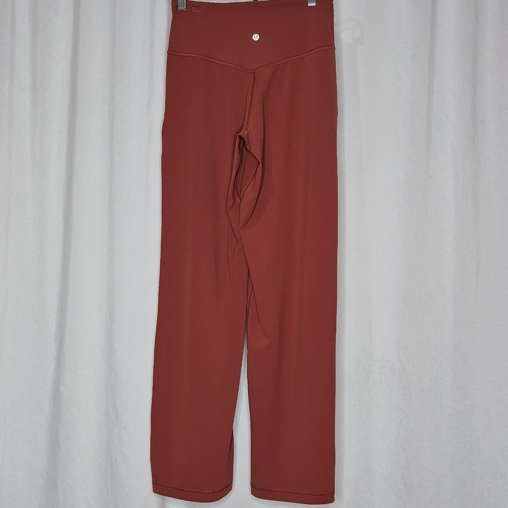 Lululemon Align Wide-Leg High-Rise 31" Inseam Pants in Terracotta - Size 6 - Picture 6 of 16